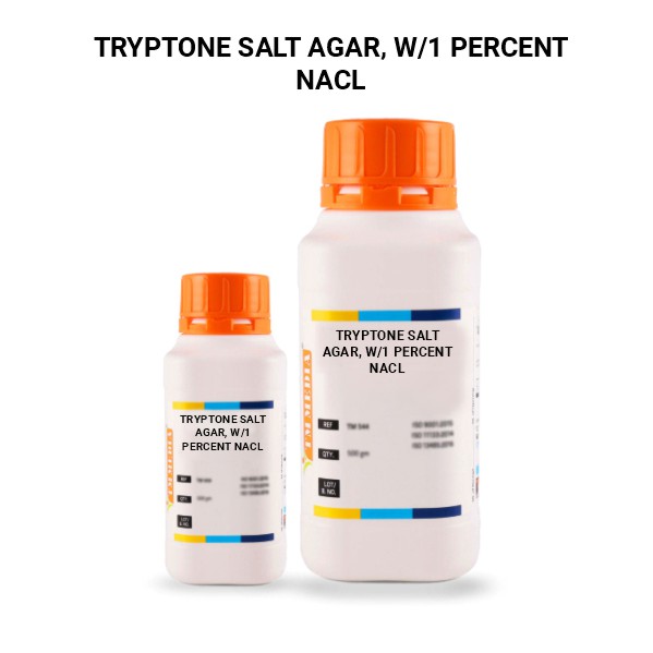 Tryptone Salt Agar, W/1 Percent Nacl